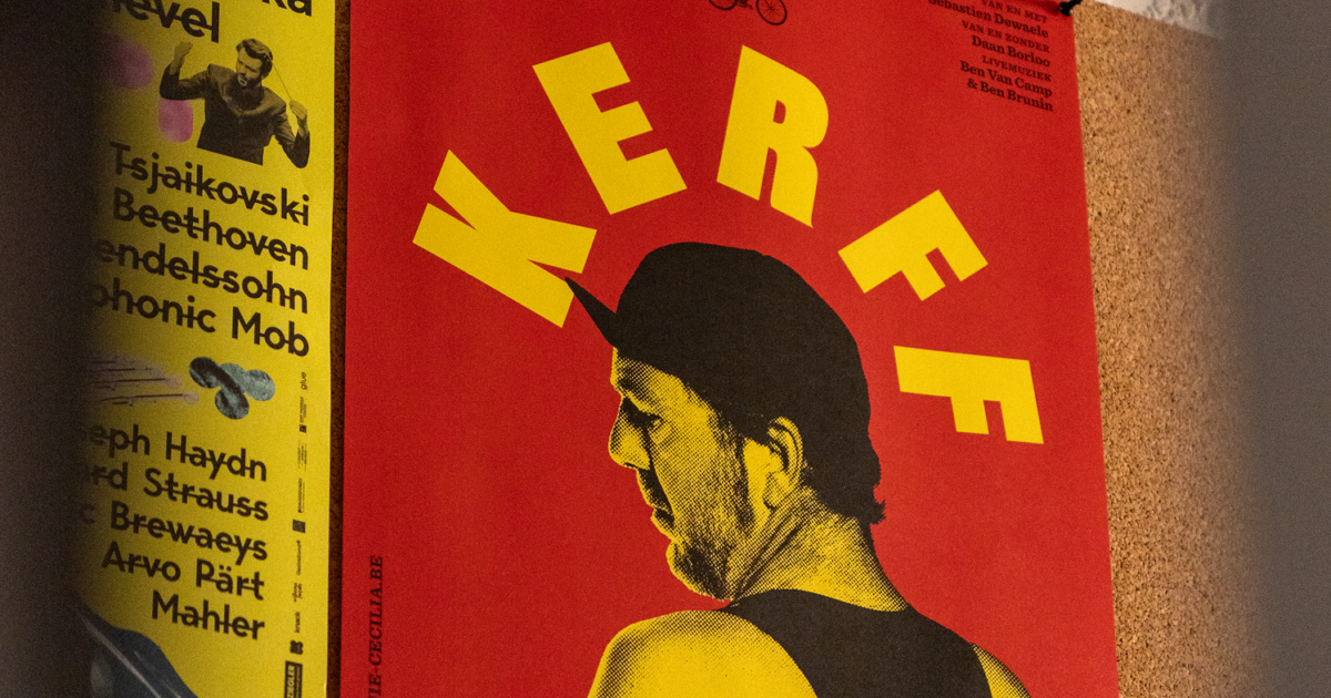 Compagnie Cecilia | Bewonder de affiche van Kerff